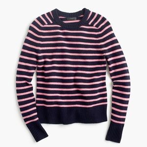 J.Crew Wool Holly Sweater in Stripe